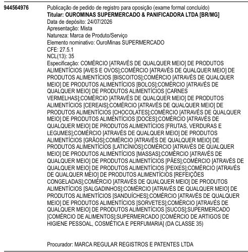 OuroMinas SUPERMERCADO