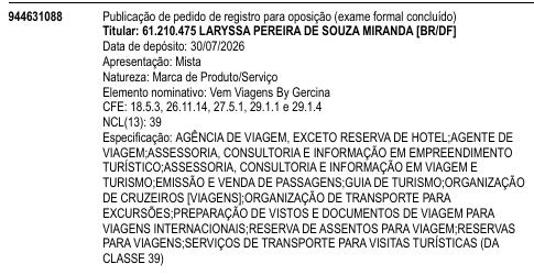 Vem Viagens By Gercina