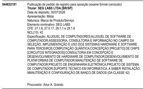 SEG LABS