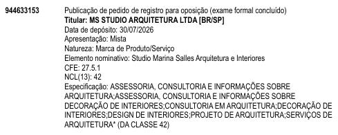 Studio Marina Salles Arquitetura e Interiores
