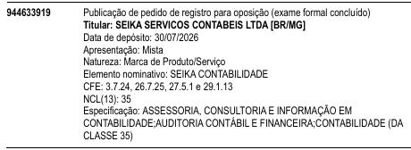 SEIKA CONTABILIDADE