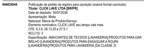 CLICK LAVE seu tempo vale mais