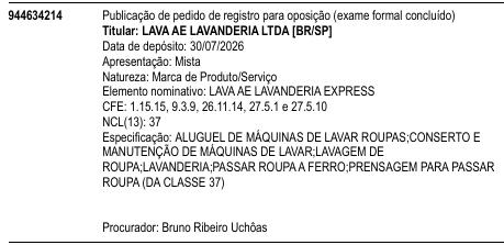 LAVA AE LAVANDERIA EXPRESS