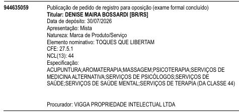 TOQUES QUE LIBERTAM