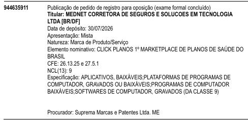 CLICK PLANOS 1º MARKETPLACE DE PLANOS DE SAÚDE DO BRASIL