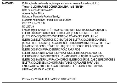 PowerFlex Fios e Cabos