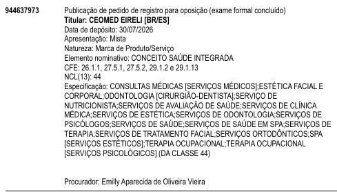CONCEITO SAÚDE INTEGRADA