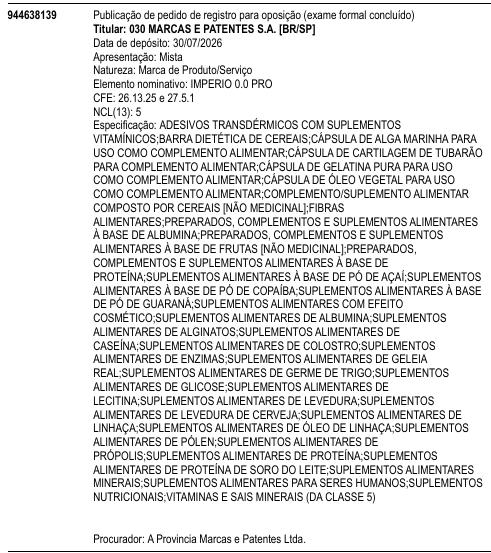 IMPERIO 0.0 PRO