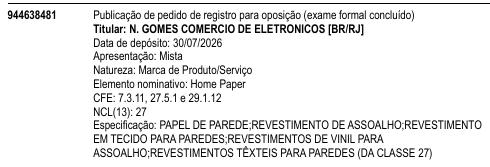 Home Paper