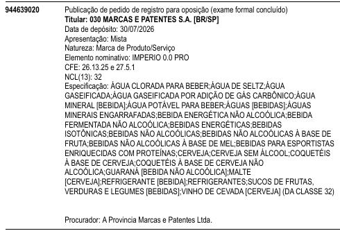 IMPERIO 0.0 PRO