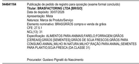 BRASGRÃOS compra e venda de grãos