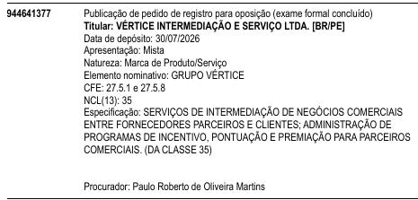 GRUPO VÉRTICE